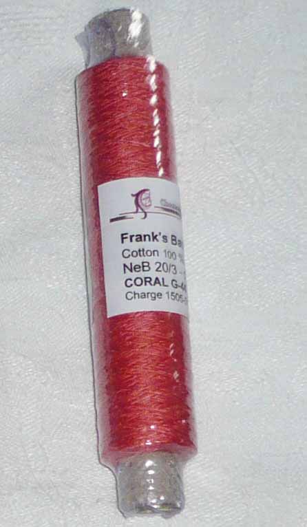 Franks Cotton - Thread 30/3 Coral 44